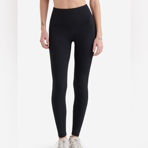 Roots Women's Black High-Waisted Journey Leggings New